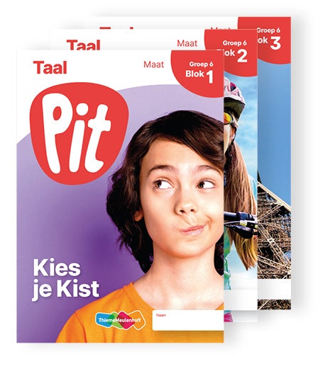 Pit Taal leerwerkschrift Maat groep 6 - blok 1 t/m 3
