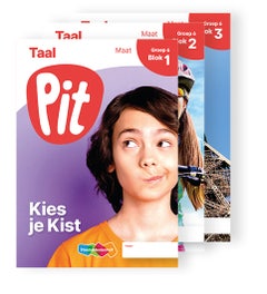 Pit Taal leerwerkschrift Maat groep 6 - blok 1 t/m 3