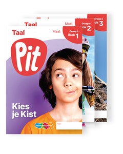 Pit Taal leerwerkschrift Maat groep 6 - blok 1 t/m 3