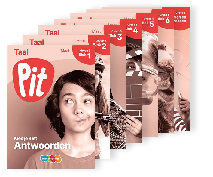 Pit Taal Antwoorden leerwerkschriften Maat groep 6