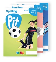 Pit Spelling leerwerkschrift Maat groep 5 - blok 1 t/m 3