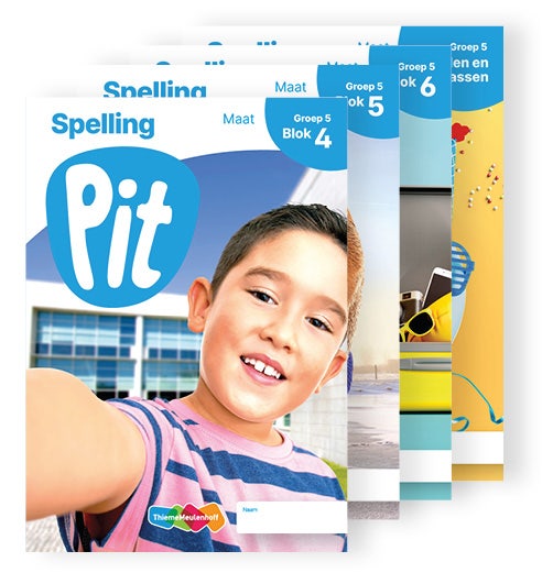 Pit Spelling leerwerkschrift Maat groep 5 - blok 4 t/m 6 