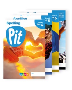 Pit Spelling leerwerkschrift Basis groep 8 - blok 4 t/m 6