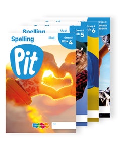 Pit Spelling leerwerkschrift Maat groep 8 - blok 4 t/m 6