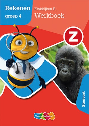 Z-Rekenen - groep 4 - Klokkijken B - Werkboek Stenvert