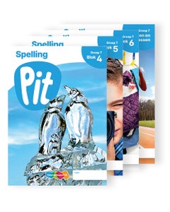 Pit Spelling leerwerkschrift Basis groep 7 - blok 4 t/m 6