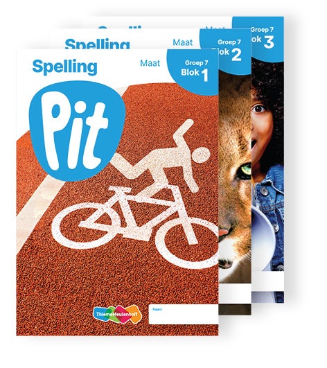 Pit Spelling leerwerkschrift Maat groep 7 - blok 1 t/m 3