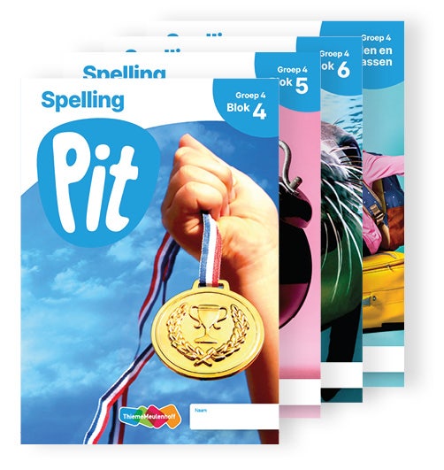 Pit Spelling leerwerkschrift Basis groep 4 - blok 4 t/m 6 
