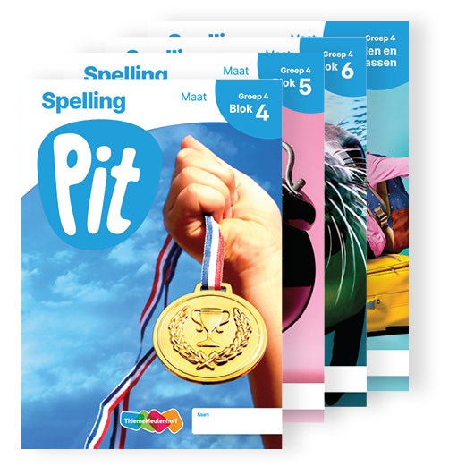 Pit Spelling leerwerkschrift Maat groep 4 - blok 4 t/m 6 