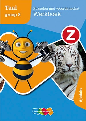 Z-Taal - Groep 8 - Puzzelen Met Woordenschat - Werkboek Ajodakt