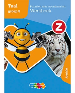 Z-Taal - Groep 8 - Puzzelen Met Woordenschat - Werkboek Ajodakt