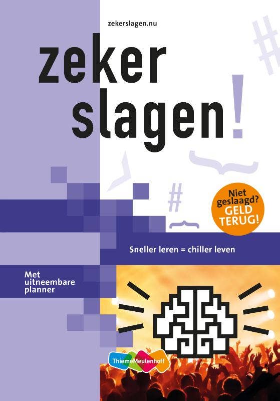Zeker Slagen - Sneller leren = chiller leven - cover