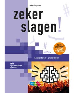Zeker Slagen - Sneller leren = chiller leven - cover