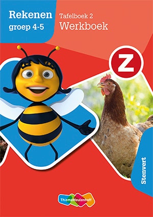 Z-Rekenen - groep 4-5 - Tafelboek 2 - Werkboek Stenvert