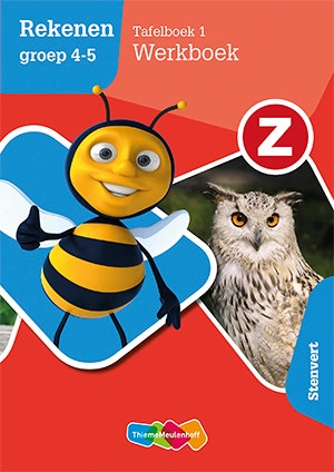 Z-Rekenen - groep 4-5 - Tafelboek 1 - Werkboek Stenvert