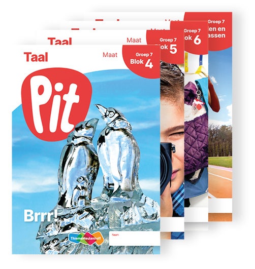 Pit Taal leerwerkschrift Maat groep 7 - blok 4 t/m 6 