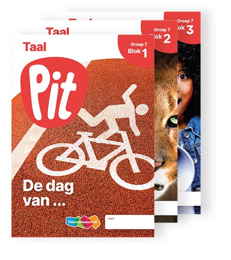 Pit Taal leerwerkschrift Basis groep 7 - blok 1 t/m 3