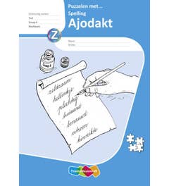 Ajodakt - Taal - Puzzelen met spelling - groep 6; - werkboek (5 stuks)
