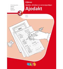 Ajodakt Cijferen set a 5 ex Groep 6 Werkboek