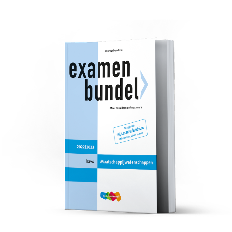 Examenbundel havo Maatschappijwetenschappen 2022/2023