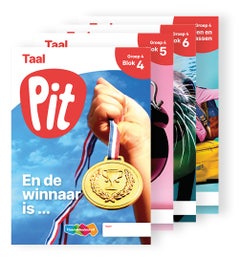 Pit Taal leerwerkschrift Basis groep 4 - blok 4 t/m 6