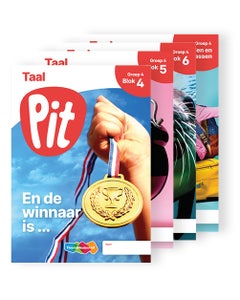 Pit Taal leerwerkschrift Basis groep 4 - blok 4 t/m 6