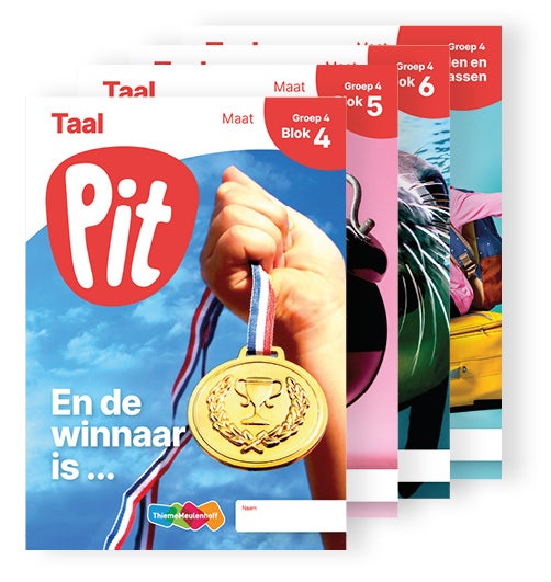 Pit Taal leerwerkschrift Maat groep 4 - blok 4 t/m 6