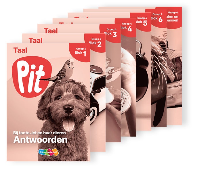 Pit Taal Antwoorden leerwerkschrift Basis groep 4