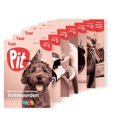 Pit Taal Antwoorden leerwerkschrift Maat groep 4