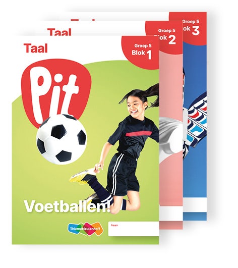 Pit Taal leerwerkschrift Basis groep 5 - blok 1 t/m 3