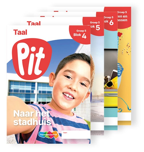 Pit Taal leerwerkschrift Basis groep 5 - blok 4 t/m 6