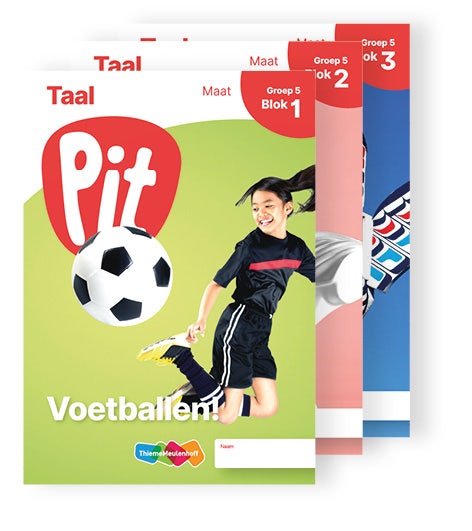 Pit Taal leerwerkschrift Maat groep 5 - blok 1 t/m 3