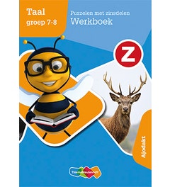 Z-Taal - groep 7-8 - Puzzelen met zinsdelen - Werkboek Ajodakt