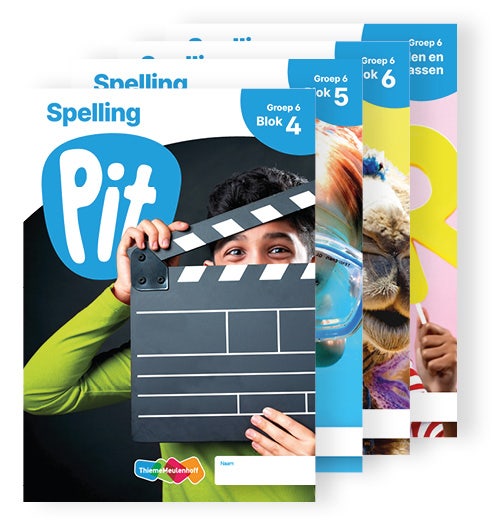 Pit Spelling leerwerkschrift Basis groep 6 - blok 4 t/m 6