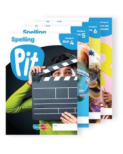 Pit Spelling leerwerkschrift Basis groep 6 - blok 4 t/m 6