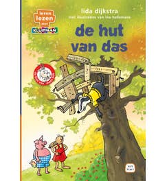 Leren lezen met Kluitman - De hut van das