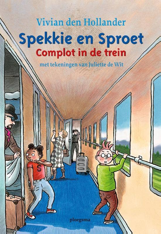 Spekkie en Sproet - Complot in de trein