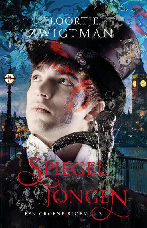 Een groene bloem - Spiegeljongen