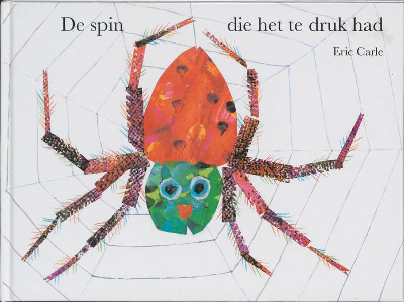 De spin die het te druk had