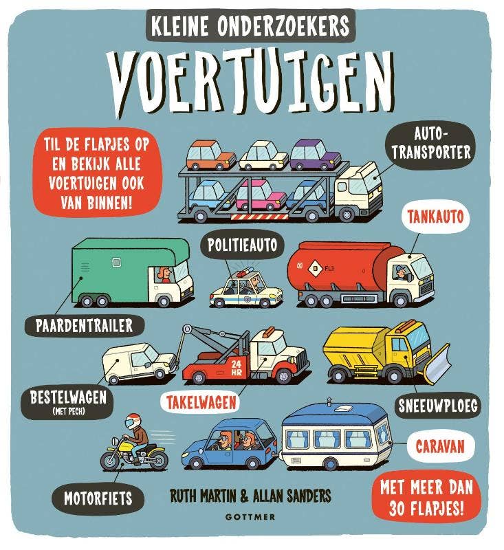 Kleine onderzoekers - Voertuigen