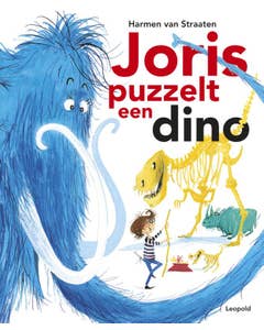 Joris puzzelt een dino