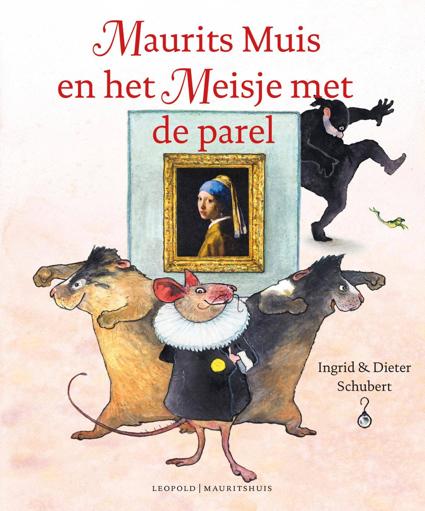 Kunstprentenboeken - Maurits Muis en het Meisje met de parel