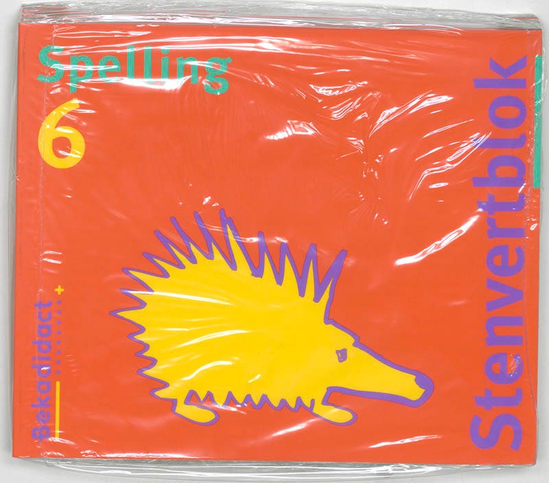 Stenvert taalblok spelling 6 Groep 8 5 ex