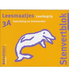 Stenvert Leesmaatjes / Groep 3A / deel Antwoordenboek