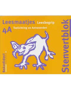Stenvert Leesmaatjes / Groep 4A / deel Antwoorden