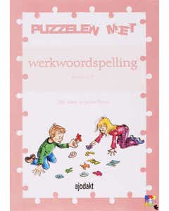Ajodakt - Puzzelen met werkwoordspelling 1 - Groep 7-8- Werkboek (5 stuks)
