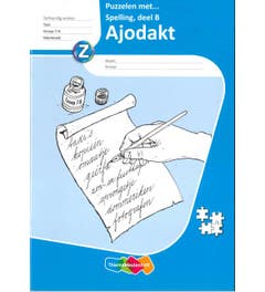 Ajodakt; puzzelen met spelling (5 ex) B groep 7-8