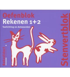 Stenvert oefenblok - Groep 3/4 - Rekenen 1/2 - Antwoordenboek