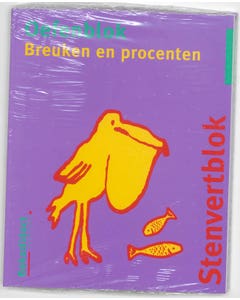 Stenvert oefenblok Breuken en procenten Groep 7/8 5 ex