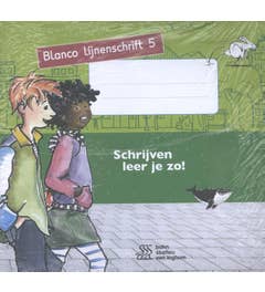 Schrijven leer je zo! - Blanco lijnenschrift 5 - set van 5 ex.